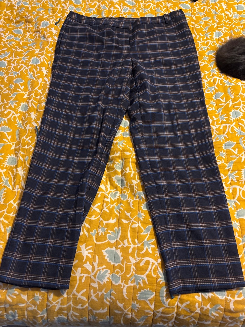 Liz Claiborne Plaid Dress Pants Slacks Work Business